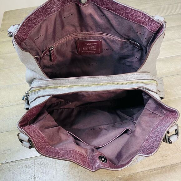 Coach Edie Shoulder Bag 31 With Prairie Rivets - Picture 8 of 10